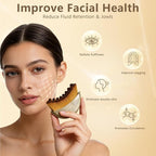 Lymphatic Contour Face Brush, Manual Lymphatic Drainage Massage Brush - Image 3