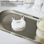 Stainless Steel Bunny Gua Sha & Face Roller, Cryo Rabbit Massager - Image 7
