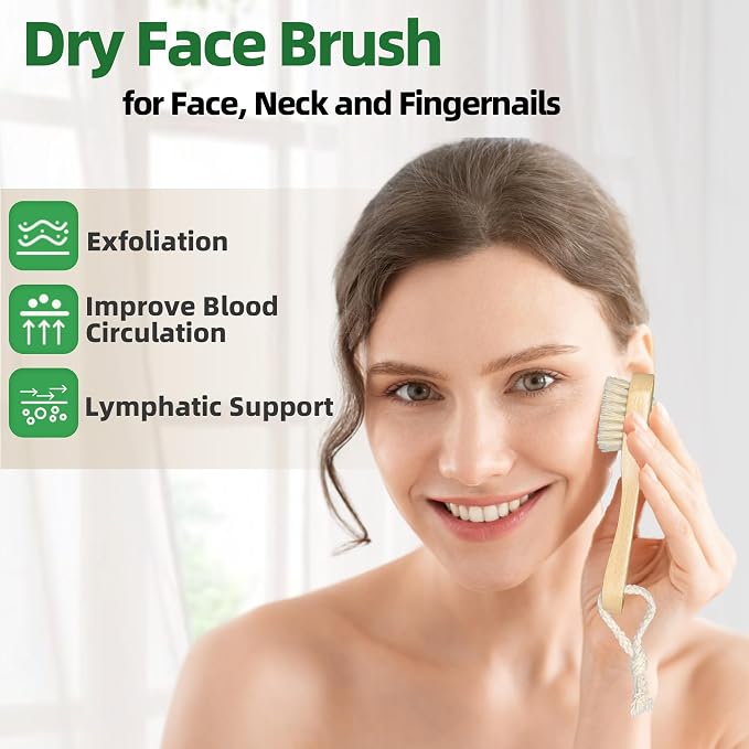 Zeutch Premium Face Scrubber Set, Facial Cleansing Brush - Image 3