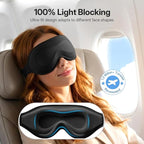 LitBear Long Lash Sleep Mask for Women Men Side Sleeper, 3D Contoured Light - Image 4