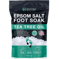 Tea Tree Oil Foot Soak with Epsom Salt by Lavinso