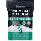 Tea Tree Oil Foot Soak with Epsom Salt by Lavinso
