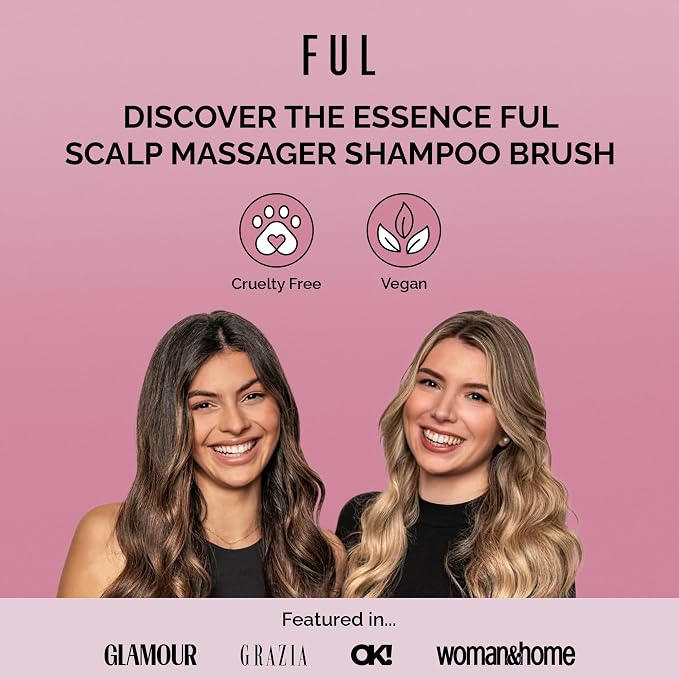 FUL Scalp Massager with Super Soft Silicone Brush - Image 7