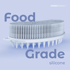 MainBasics Silicone Body Scrubber Dual-Sided Shower Loofah and Scalp Scrubber - Image 6
