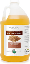 velona USDA Certified Organic Flaxseed Oil by VELONA
