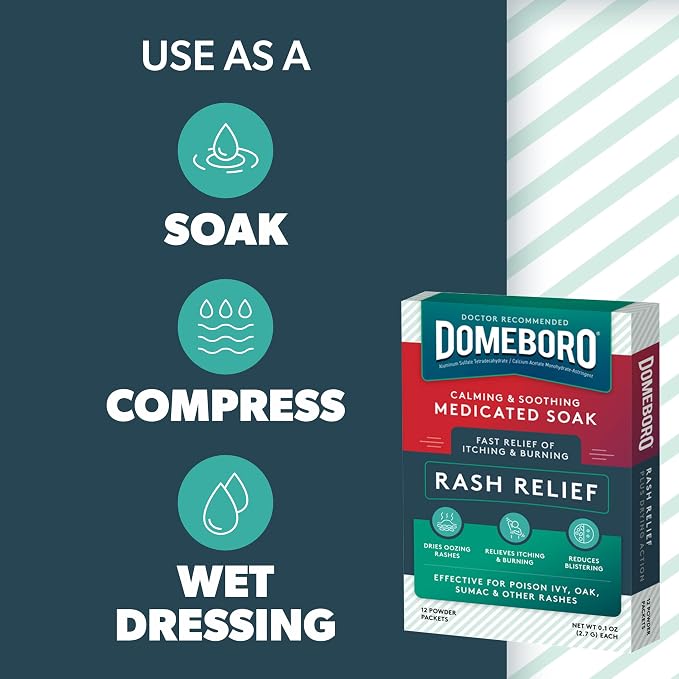 Domeboro Medicated Soak Rash Relief - Image 3