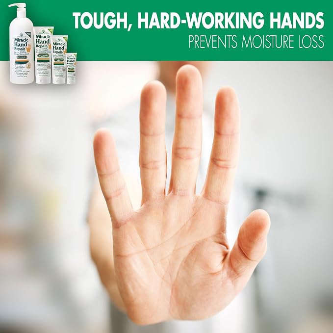 Miracle Hand Repair Cream for Dry Cracked Hands 32 oz Best Healing Hand Cream - Image 9