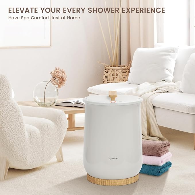 Towel Warmers for Bathroom, Bucket-Style Towel Warmer - Image 6