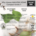 Ultra Soft 6 Pack Cotton Towel Set, Contains 2 Bath Towels 28x55 inch, 2 Hand - Image 6