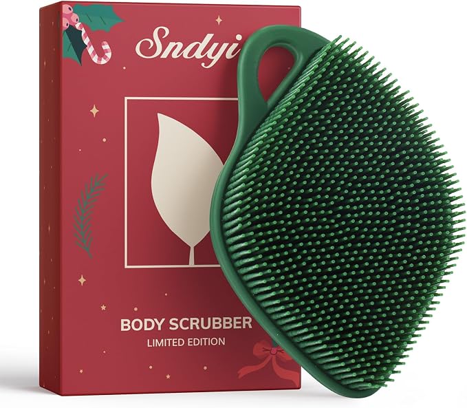 Sndyi Silicone Body Scrubber, Gentle Exfoliating Body Scrubber by Sndyi