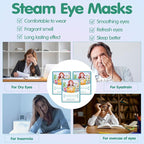 60 Pcs Disposable Steam Eye Mask Bulk - Image 4