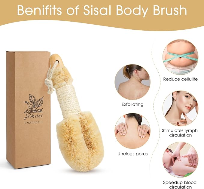 Dry Brushing Body Brush for Skin - Image 5
