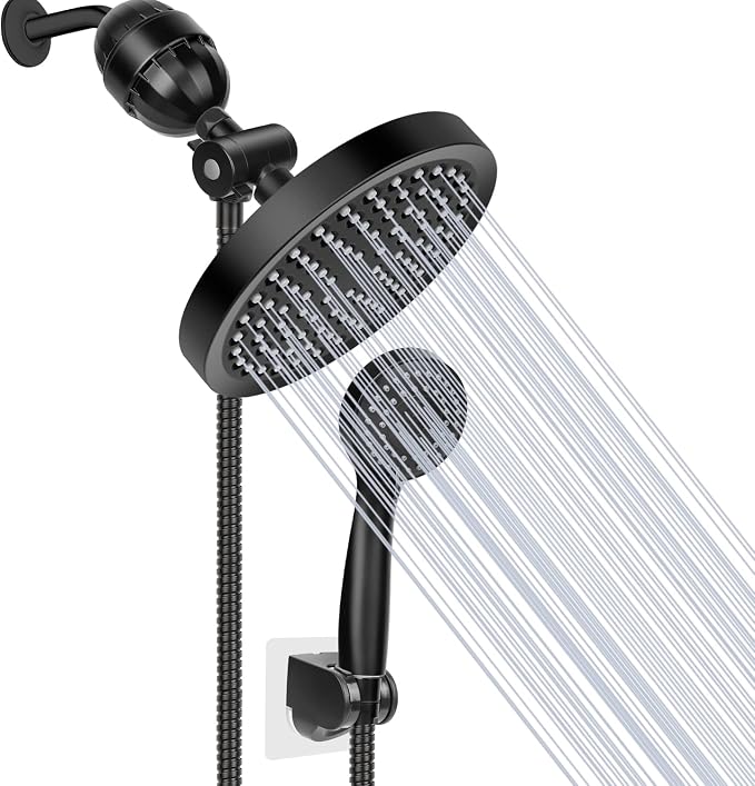 Taiker Filtered Shower Head, High Pressure Rainfall Shower Head/Handheld Shower by Taiker