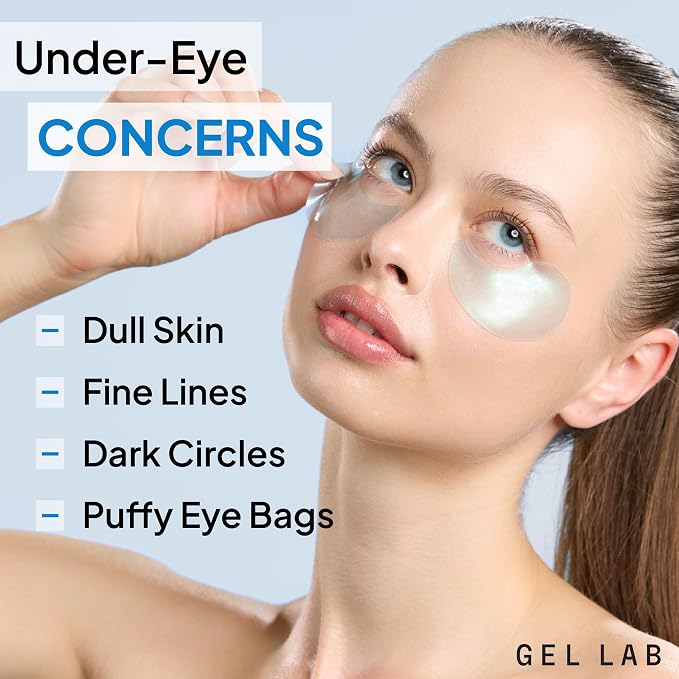 Gel Lab REGLOW Hyaluronic Acid & Caffeine Korean Skincare Eye Patches - Image 2