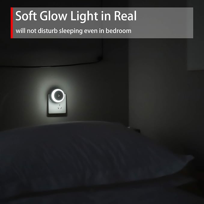 myCozyLite LED Night Light Plug in, Dusk to Dawn Sensor, Auto Dim, Energy Saving - Image 6
