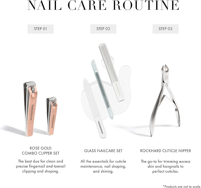 Tweezerman Rose Gold Combo Clipper Set - Image 2