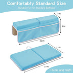 Baby Bath Kneeler and Elbow Rest Pad Set, Thick Soft Quick Dry Bathtub Mat - Image 5