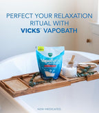 Vicks VapoBath, Bath Salts, Bath Bomb, Non-Medicated Bath Crystals, Comforting - Image 3