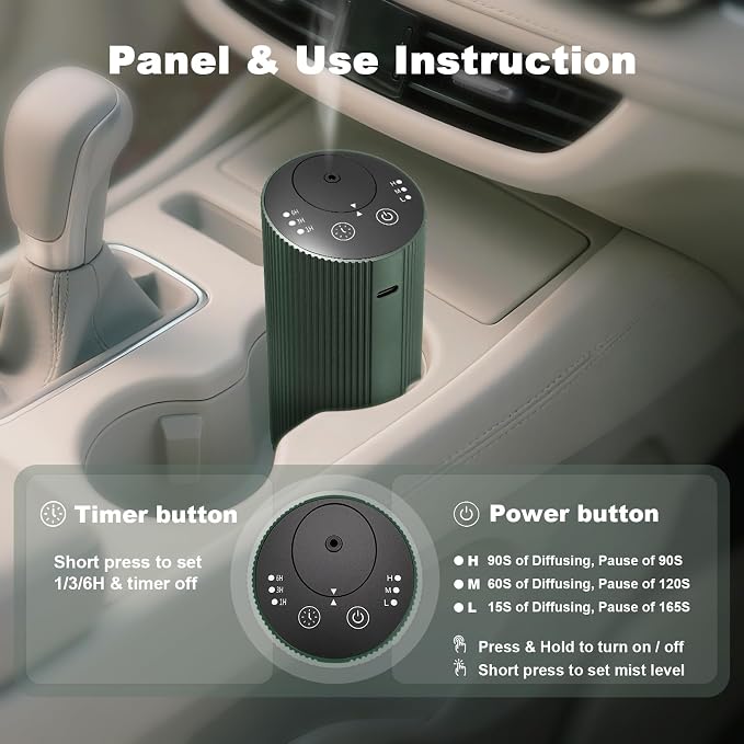 Waterless Essential Oil Diffuser - Image 3