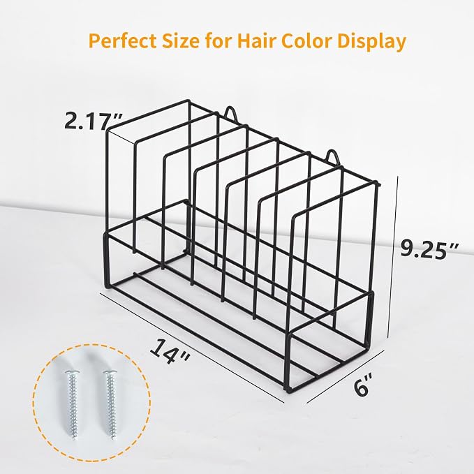 Meudid Hair Color Organizer for Salon Storage Rack - Image 2