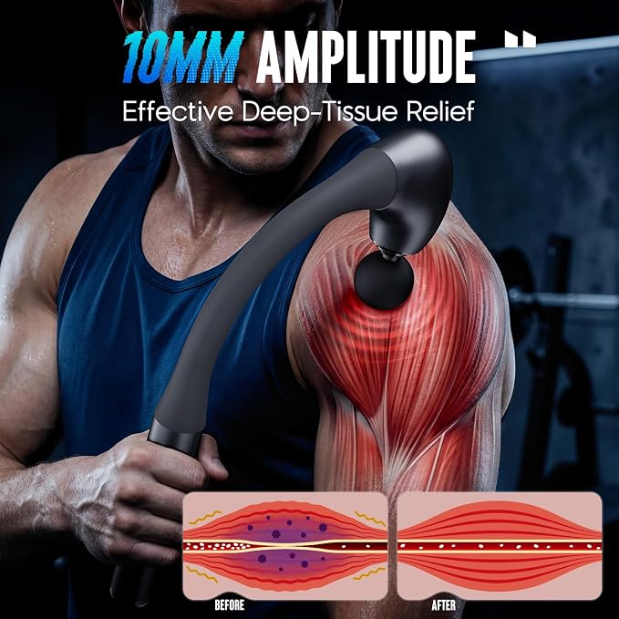 FVZ Grey Percussion Massage Gun - Image 3
