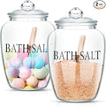 SiliFine 2 Sets 74 oz Bath Salt Container by SiliFine