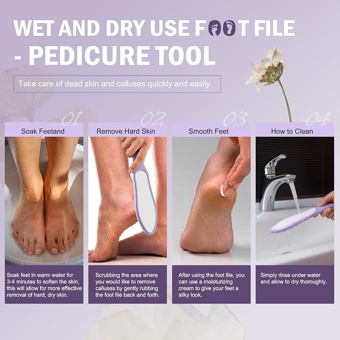 FVION Double-Sided Nano Glass Foot File - Image 4