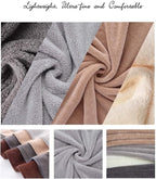 Lumimi Towels 3 Piece Very Soft Microfiber Bath Towel Set Super Absorbent Light - Image 5