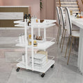 Esthetician Cart with Wheels Salon Rolling Trolley, Mobile Storage Organizer by OmySalon