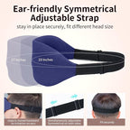 NEWVANGA Sleep Mask for Back and Side Sleeper, Block Out Light, Luxury Sleeping - Image 4