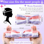WILLBOND 24 Pieces Spa Headband Bulk Skincare Headbands Face Wash Makeup - Image 2
