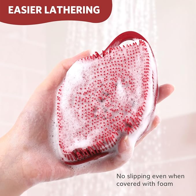 Sndyi Silicone Body Scrubber, Gentle Exfoliating Body Scrubber - Image 6
