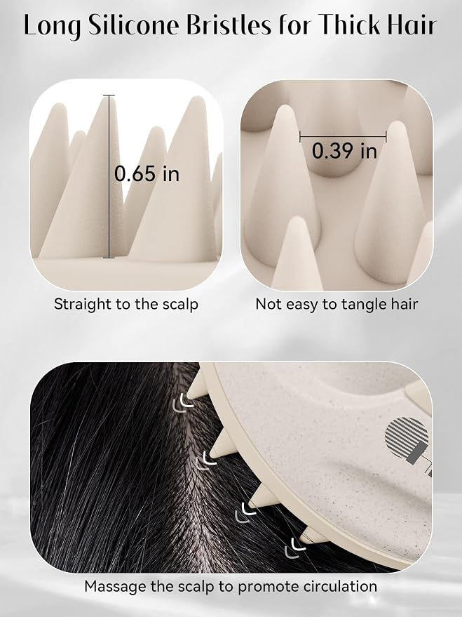 HEETA Scalp Massager Hair Growth Brush - Image 4
