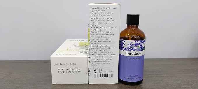 PHATOIL 3.38FL.OZ Clary Sage Essential Oil - Image 8