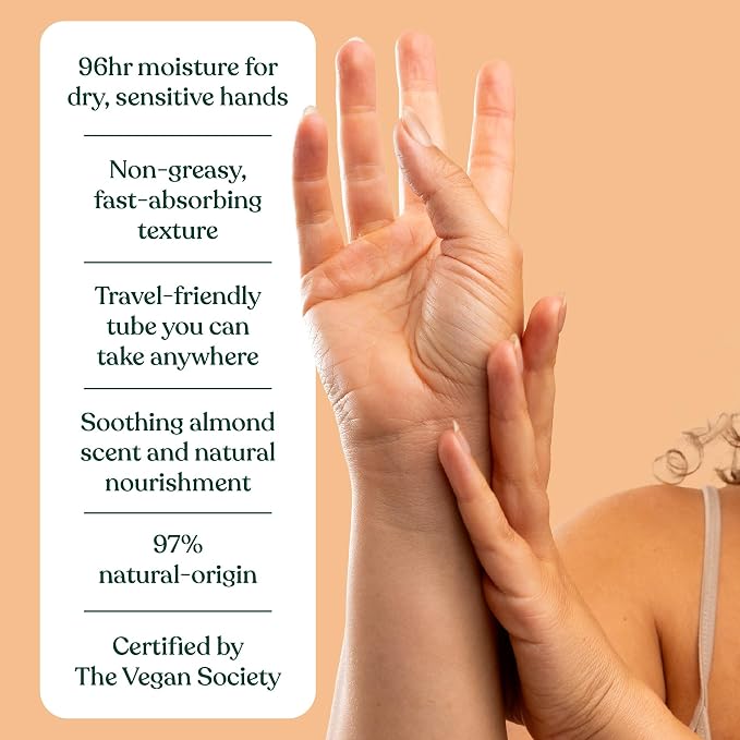 The Body Shop Almond Milk Hand Balm – Moisturizes and Protects Sensitive Skin – - Image 6
