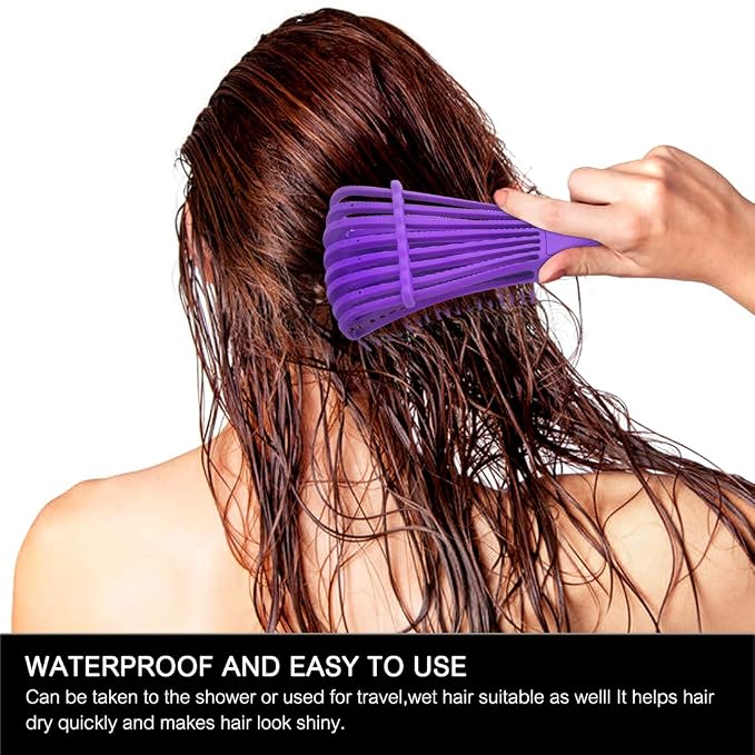 Detangling Brush for Afro American/African 3a to 4c Kinky, Wavy/Curly/Coily Hair - Image 7