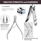 FAMILIFE Manicure Set, Nail Clippers Set Professional Manicure Kit 11 in 1 - Image 4