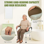 Shower Seat Cushion, Thickened Shower Chair Cushion 4D Air Fiber Material - Image 2