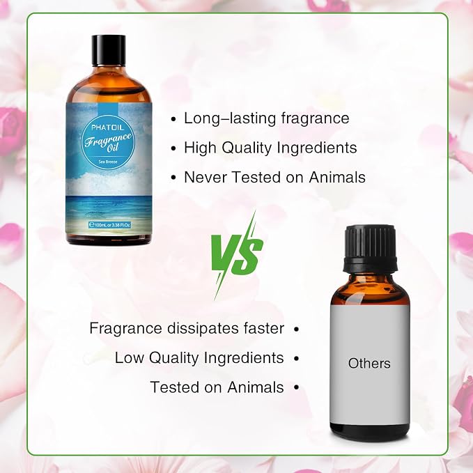 PHATOIL 3.38FL.OZ Sea Breeze Fragrance Oils - Image 5