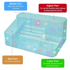 ANRUI Nail Drill Bit Holder, 28 Holes Plastic Nail Drill Machine & Bits Storage - Image 2