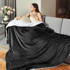 KAWAHOME Sherpa Fleece Twin Size Blanket - Image 7