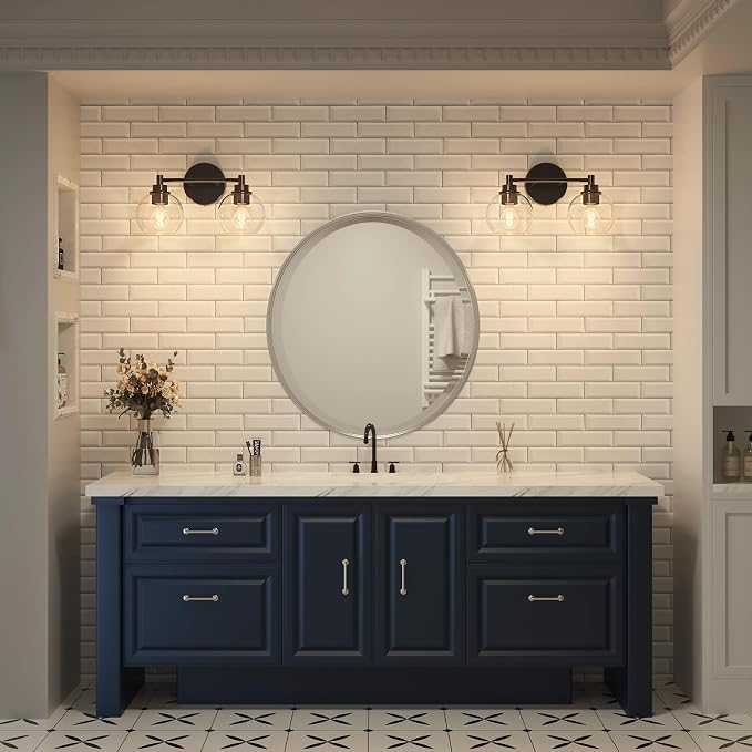 VONLUCE Bathroom Light Fixtures, 2-Light Bathroom Vanity Light - Image 6