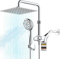 Ryamen Upgraded Dual Shower Heads Combo, 10 inch Filtered Shower Head by Enjoyabeatifullife