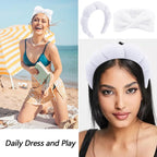 VELSCRUN 6 Pack Spa Headband, Makeup Headband, Face Wash Headband, Skincare - Image 6