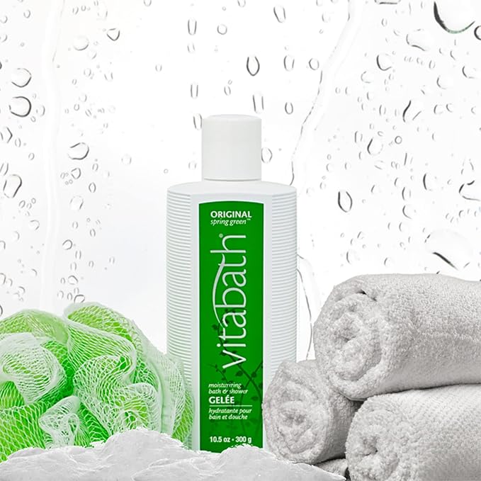 Vitabath Original Spring Green Moisturizing Bath & Shower Gel Wash Intoxicating - Image 2