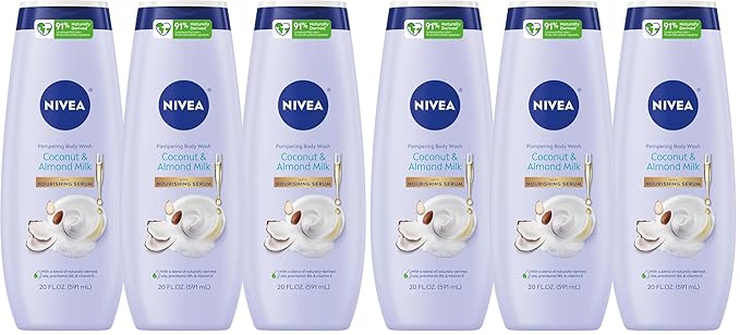 NIVEA Pampering Coconut and Almond Milk Body Wash by Nivea