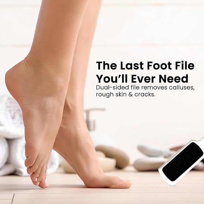 Dr. Canuso Double Sided Toenail Fungus Foot File Callus Remover Foot Scrubber - Image 2