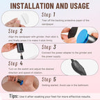 Dermawave Electric Foot File Callus Remover - Image 5