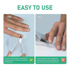 Professional Cuticle Trimmer Nail Cuticle Cutter Stainless Steel Cuticle Nippers - Image 8