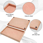 Pure Natural Marble Tray for Bathroom, Sink. Cosmetics, toiletries, etc. can be - Image 3